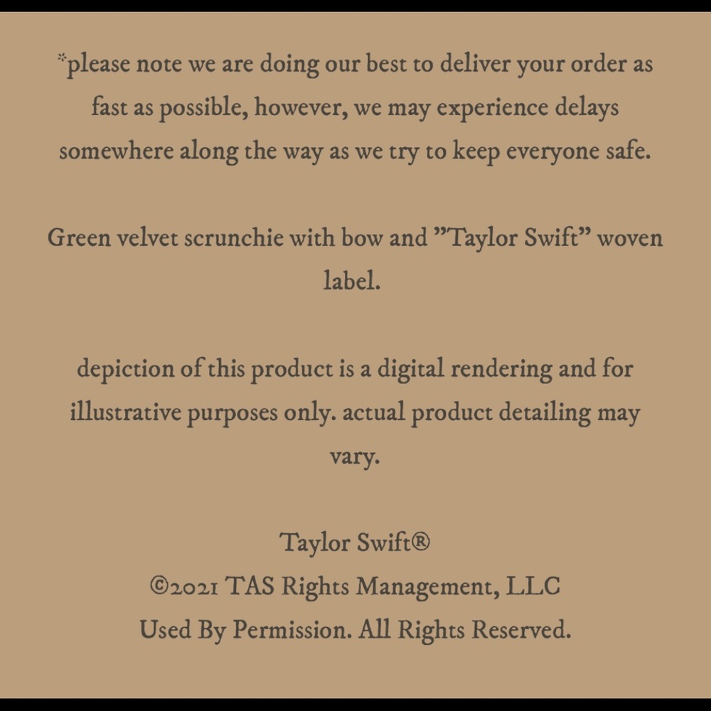 BUNDLE of 9 taylor swift scrunchies set hair ties - Picture 7 of 16